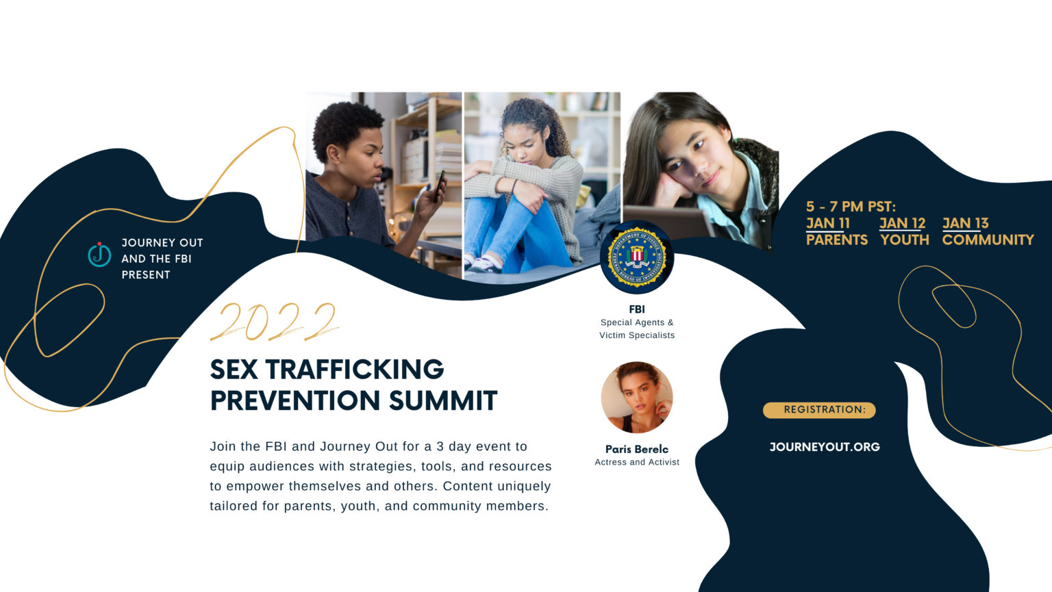 2022 Sex Trafficking Prevention Summit Journey Out